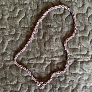 Authentic vintage Tiffany & Co. .925 silver and gold necklace